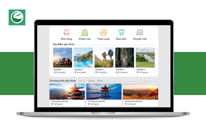 Thiết kế và lập trình website Dự án Du lịch thông minh tỉnh Thái Nguyên