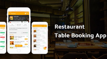 Design mobile app for restaurant reservation service